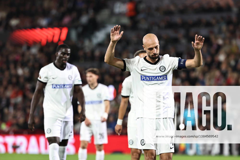 SOCCER - UEFA EL, Bournemouth vs Sturm BOURNEMOUTH,ENGLAND,15.OCT.26 - SOCCER - UEFA Europa League, AFC Bournemouth vs SK Sturm Graz. Image shows Jon Gorenc Stankovic (Sturm). GEPAxpictures Bauer