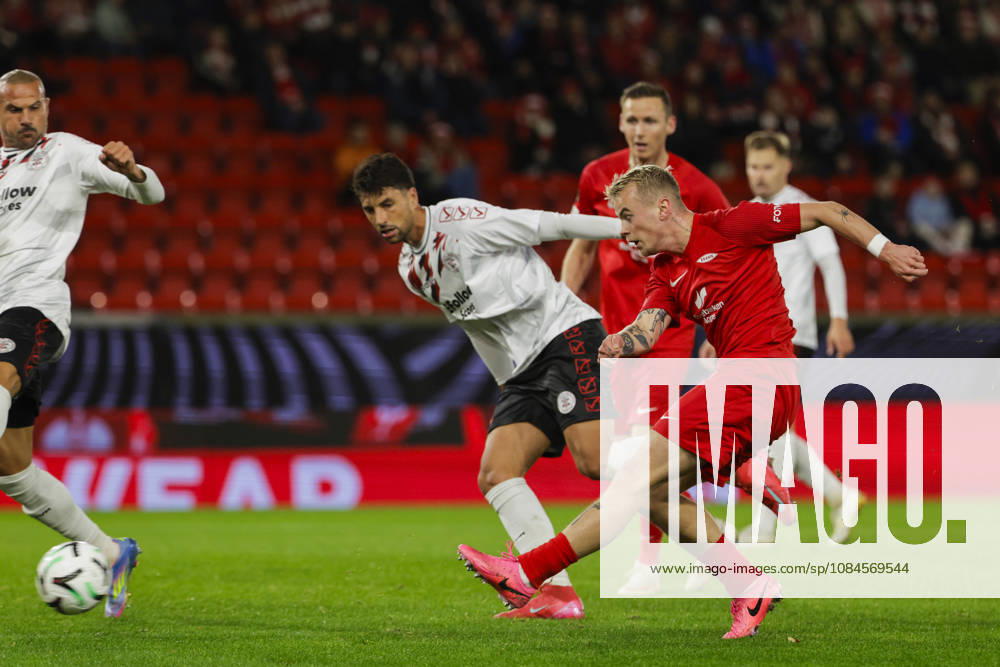 Soccer, Conference League 2026 Brann Lincoln Red Imps Bergen 20261015 Brann s Kristall Ingason during the Conference League soccer match between SK Brann and Lincoln Red Imps at Brann Stadium. Photo by Paul S. Amundsen, NTB, Bergen, Norway. . RESTRICTED USE FOR BETBETTING COMPANIES