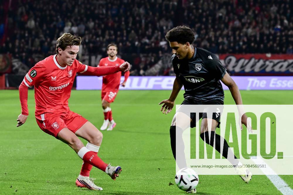 ENSCHEDE , 15Ã10-2026 , Stadium Grolsch Veste , season 2026 2027 , UEFA Conference League football , match between FC Twente and FC Thun , picture shows FC Twente player Daan Rots Twente - Thun x208453813x