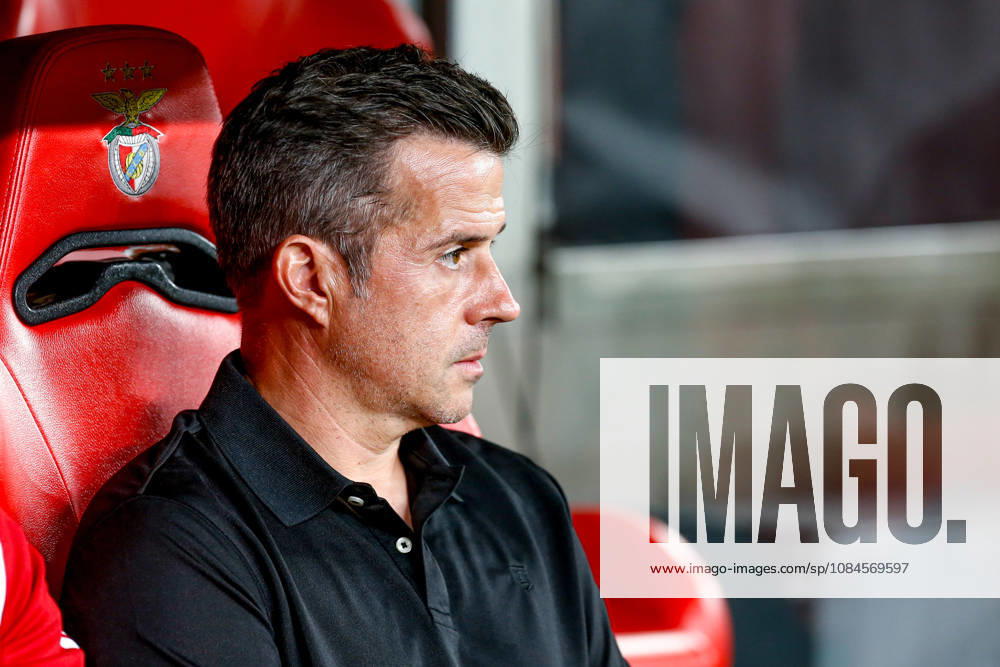 Marco Silva head coach of Benfica looks on during the UEFA Europa League 2026 27 League Phase MD2 match between SL Benfica and Celtic FC at Estadio do SL Benfica on October 15, 2026 in Lisbon, Portugal (Photo by Valter Gouveia Sports Press Photo SPP)