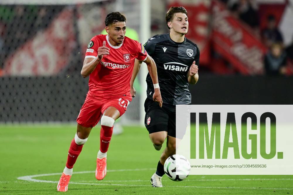 ENSCHEDE , 15Ã10-2026 , Stadium Grolsch Veste , season 2026 2027 , UEFA Conference League football , match between FC Twente and FC Thun , picture shows FC Twente player Younes Taha Twente - Thun x208453888x