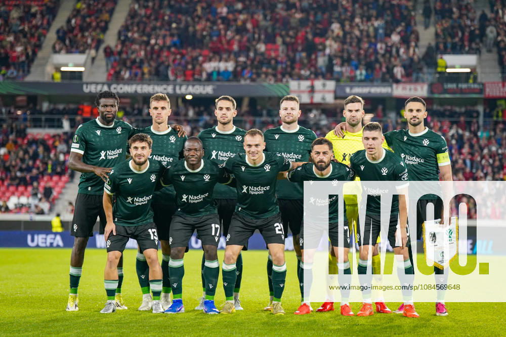 Deutschland: Fussball UEFA Conference League 2026 - 2027, 1. Spieltag - SC Freiburg vs FK Jablonec - Europa-Park-Stadion (Freiburg): Mannschaftsfoto, Totale