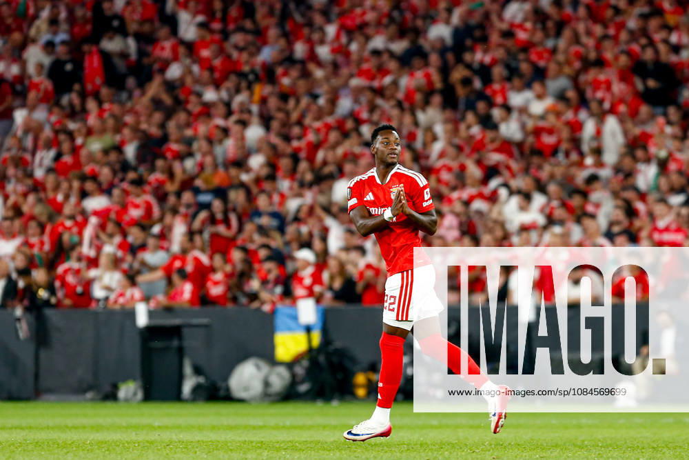 Estadio da Luz Jhon Duran forward of Benfica celebrates after scoring the team s first goal during the UEFA Europa League 2026 27 League Phase MD2 match between SL Benfica and Celtic FC at Estadio do SL Benfica on October 15, 2026 in Lisbon, Portugal. UEFA Europa League 2026 27 League Phase MD2 - SL Benfica and Celtic FC (Valter Gouveia SPP)