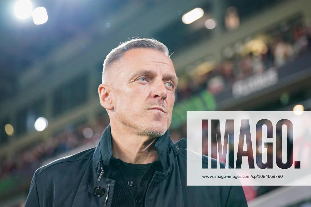 Deutschland: Fussball UEFA Conference League 2026 - 2027, 1. Spieltag - SC Freiburg vs FK Jablonec - Europa-Park-Stadion (Freiburg): Lubos Kozel (Trainer, FK Jablonec) Mimik, Gesichtsausdruck, Emotion