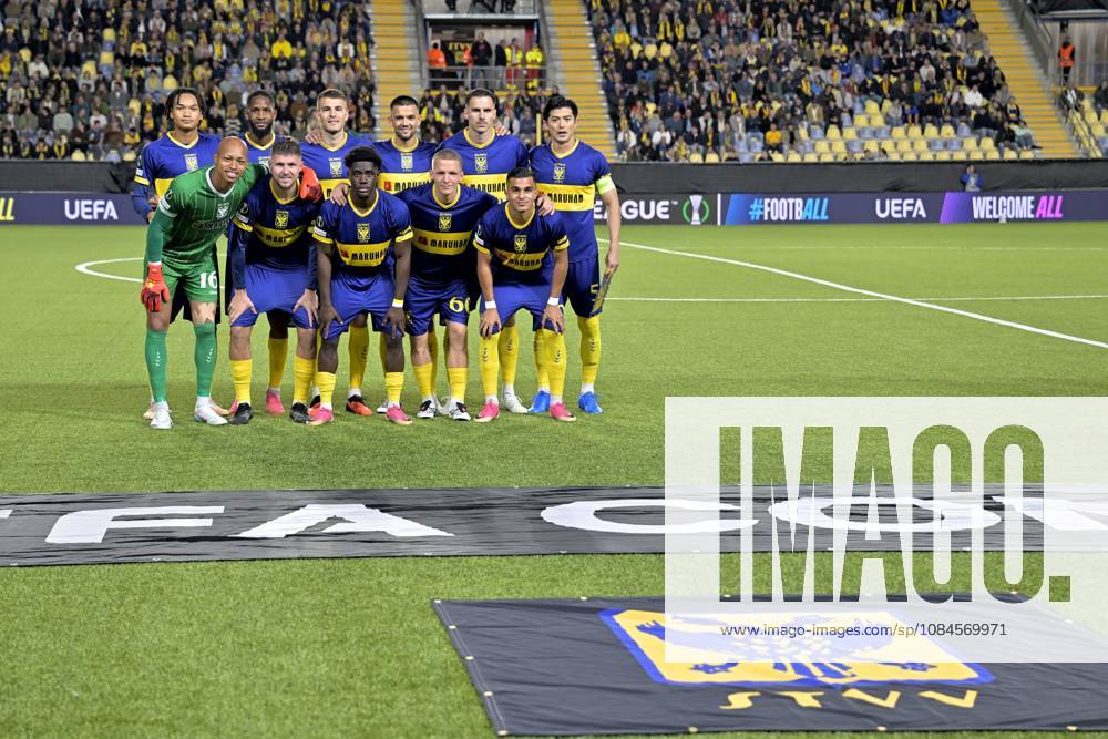 Sint-Truidense VV v Iberia Tbilisi - UEFA Conference League SINT-TRUIDEN, BELGIUM - OCTOBER 15 : players of STVV during the UEFA Conference League 2026 27 first qualifying round between Sint-Truidense VV and Iberia Tbilisi on October 15, 2026 in Sint-Truiden, Belgium, 15 10 2026 Sint-Truiden Belgium