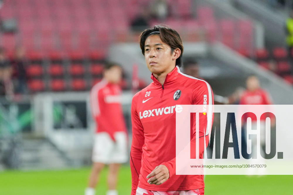 UEFA Conference-League: SC Freiburg vs FK Jablonec, 15.10.2026 Rihito Yamamoto (SC Freiburg, 20) UEFA Conference-League: SC Freiburg vs FK Jablonec, Europa-Park-Stadion