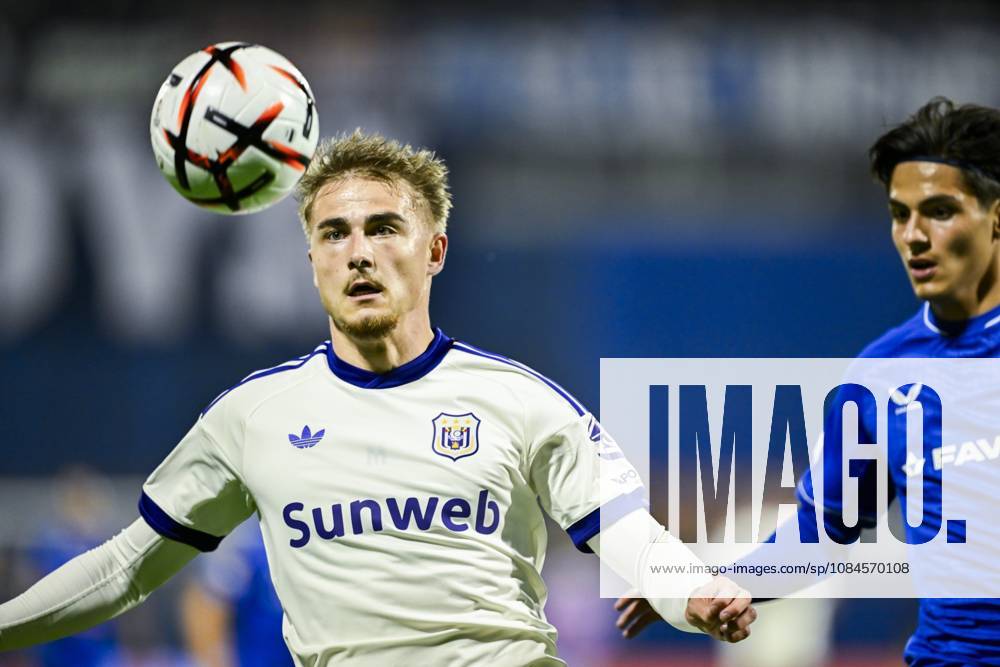 GNK Dinamo v RSC Anderlecht - UEFA Europa League ZAGREB, CROATIA - OCTOBER 15 : Winkler Marten forward of RSC Anderlecht in action during the UEFA Europa League 2026 27 League Phase matchday 2 match between GNK Dinamo and RSC Anderlecht on October 15, 2026 in Zagreb, Croatia, 15 10 2026 Zagreb Croatia