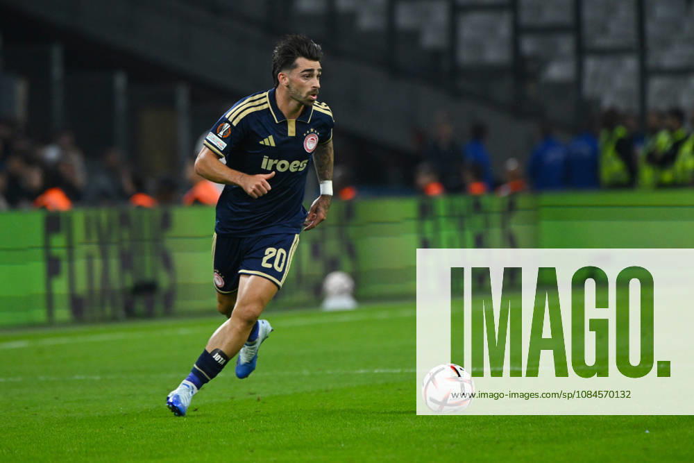 Jota Silva (Olympiakos) - UEFA Europa League match between Olympique de Marseille and Olympiakos on October 15, 2026 at the CEPAC Velodrome Stadium in Marseille.