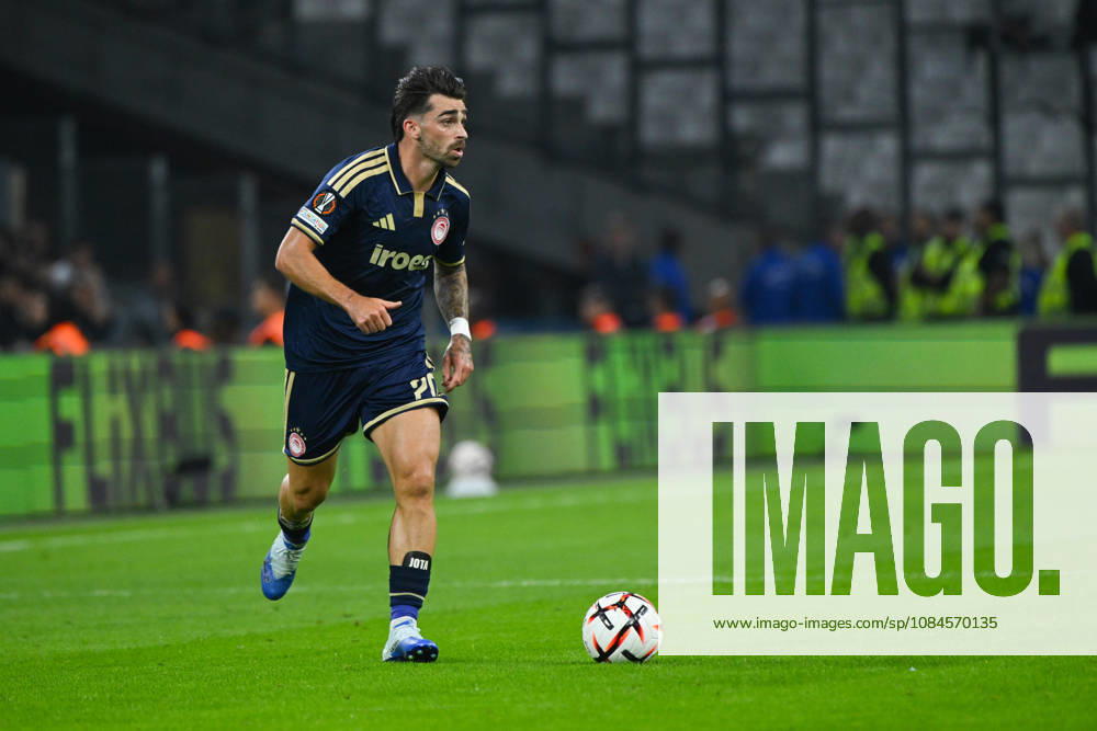 Jota Silva (Olympiakos) - UEFA Europa League match between Olympique de Marseille and Olympiakos on October 15, 2026 at the CEPAC Velodrome Stadium in Marseille.