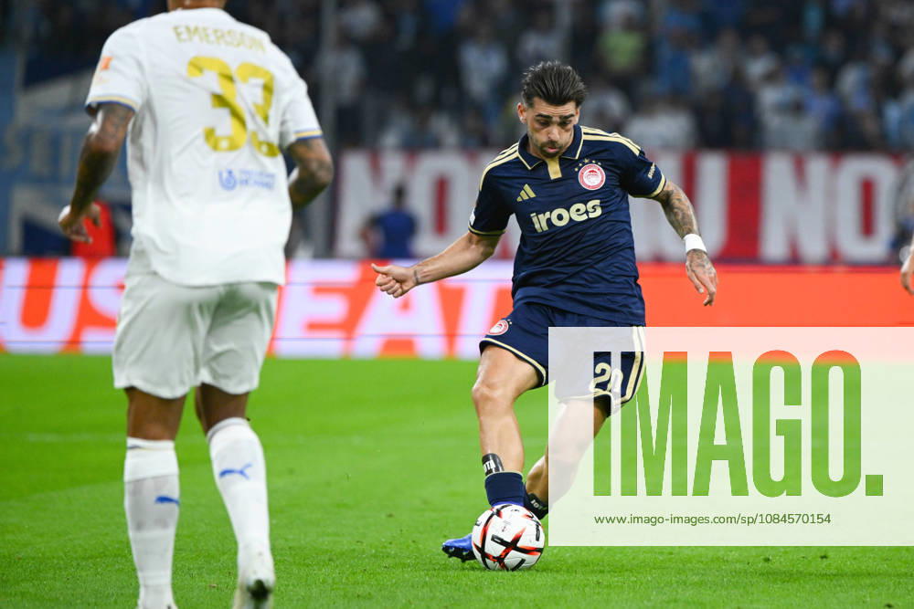 Jota Silva (Olympiakos) - UEFA Europa League match between Olympique de Marseille and Olympiakos on October 15, 2026 at the CEPAC Velodrome Stadium in Marseille.