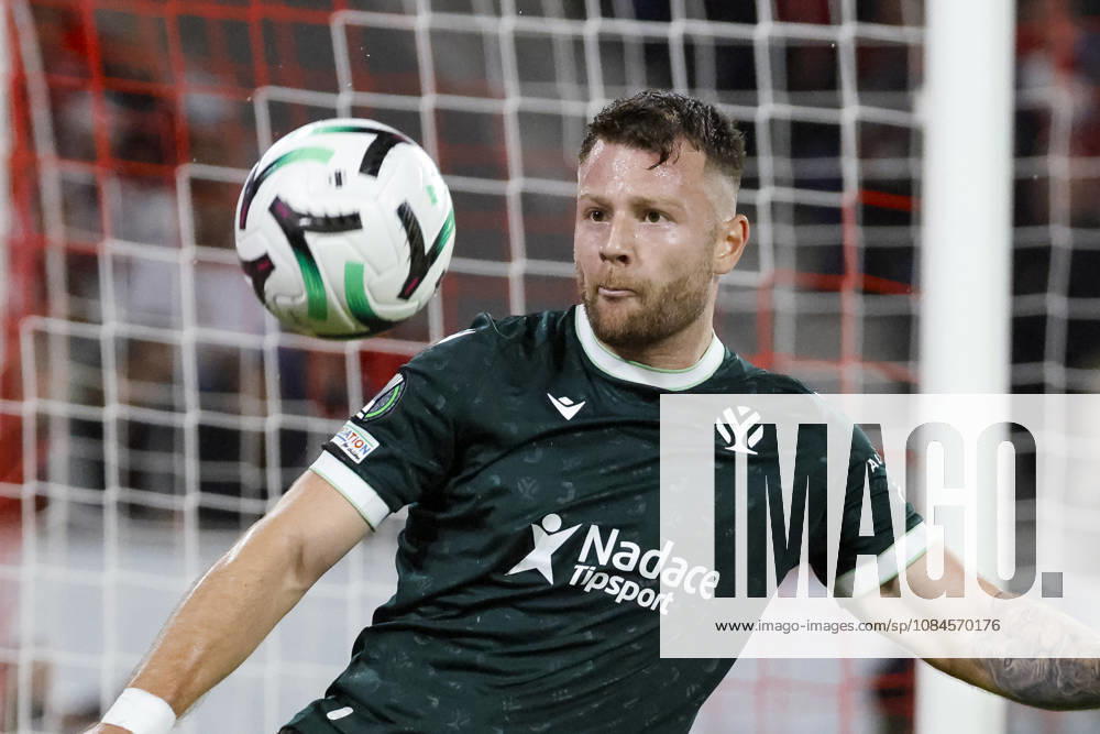Martin Cedidla (FK Jablonec, 18) am Ball , Deutschland, Fussball, UEFA Conference League, 1. Spieltag, 2026 2027, SC Freiburg vs. FK Jablonec, 15.10.2026, Freiburg im Breisgau Stadion am Wolfswinkel Deutschland