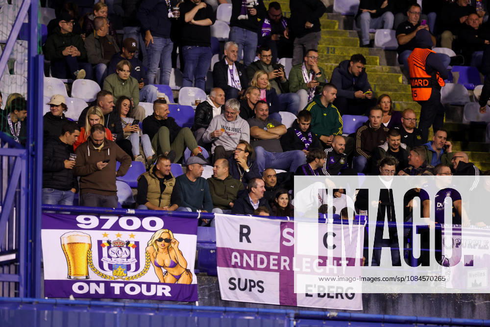 GNK Dinamo v RSC Anderlecht - UEFA Europa League 2026 27 League Phase MD2 Bad Blue Boys, Dinamo Zagreb supporters cheer on the stands warm up before the UEFA Europa League 2026 27 League Phase MD2 match between GNK Dinamo and RSC Anderlecht at Stadion Maksimir on October 15, 2026 in Zagreb, Croatia. MatijaxHabljak PIXSELL