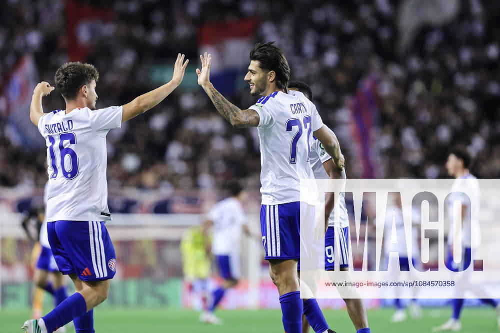 UEFA Conference League HNK Hajduk Split v AFC Ajax SPLIT, CROATIA - OCTOBER 15: Hajduk players celebrate after the UEFA Conference League 2026 27 League Phase MD1 match between HNK Hajduk Split and AFC Ajax at Stadion Poljud on October 15, 2026 in Split, Croatia. IvanaxIvanovic PIXSELL