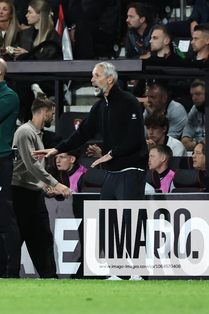 SOCCER - UEFA EL, Bournemouth vs Sturm BOURNEMOUTH,ENGLAND,15.OCT.26 - SOCCER - UEFA Europa League, AFC Bournemouth vs SK Sturm Graz. Image shows head coach Marco Rose (Bournemouth). GEPAxpictures Bauer