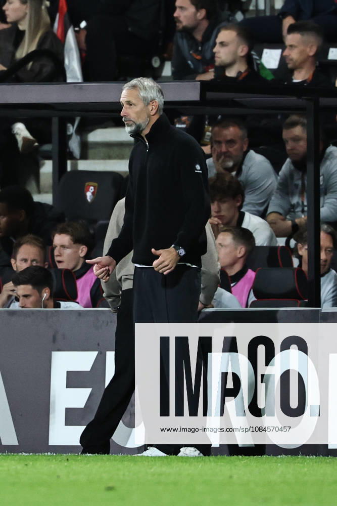 SOCCER - UEFA EL, Bournemouth vs Sturm BOURNEMOUTH,ENGLAND,15.OCT.26 - SOCCER - UEFA Europa League, AFC Bournemouth vs SK Sturm Graz. Image shows head coach Marco Rose (Bournemouth). GEPAxpictures Bauer