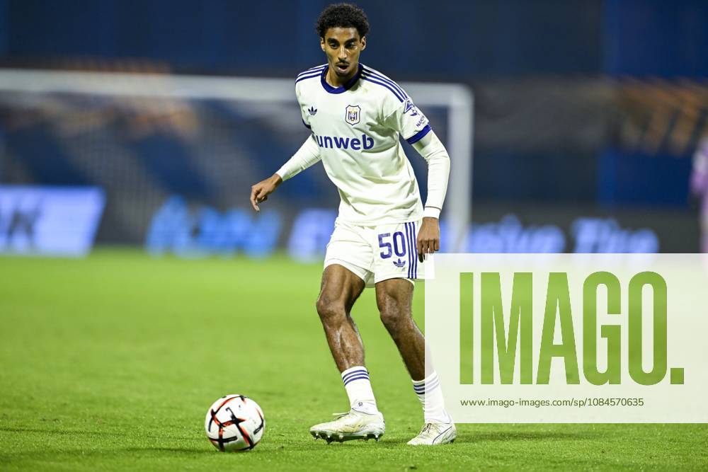 GNK Dinamo v RSC Anderlecht - UEFA Europa League ZAGREB, CROATIA - OCTOBER 15 : Barry Kais defender of RSC Anderlecht in action during the UEFA Europa League 2026 27 League Phase matchday 2 match between GNK Dinamo and RSC Anderlecht on October 15, 2026 in Zagreb, Croatia, 15 10 2026 Zagreb Croatia