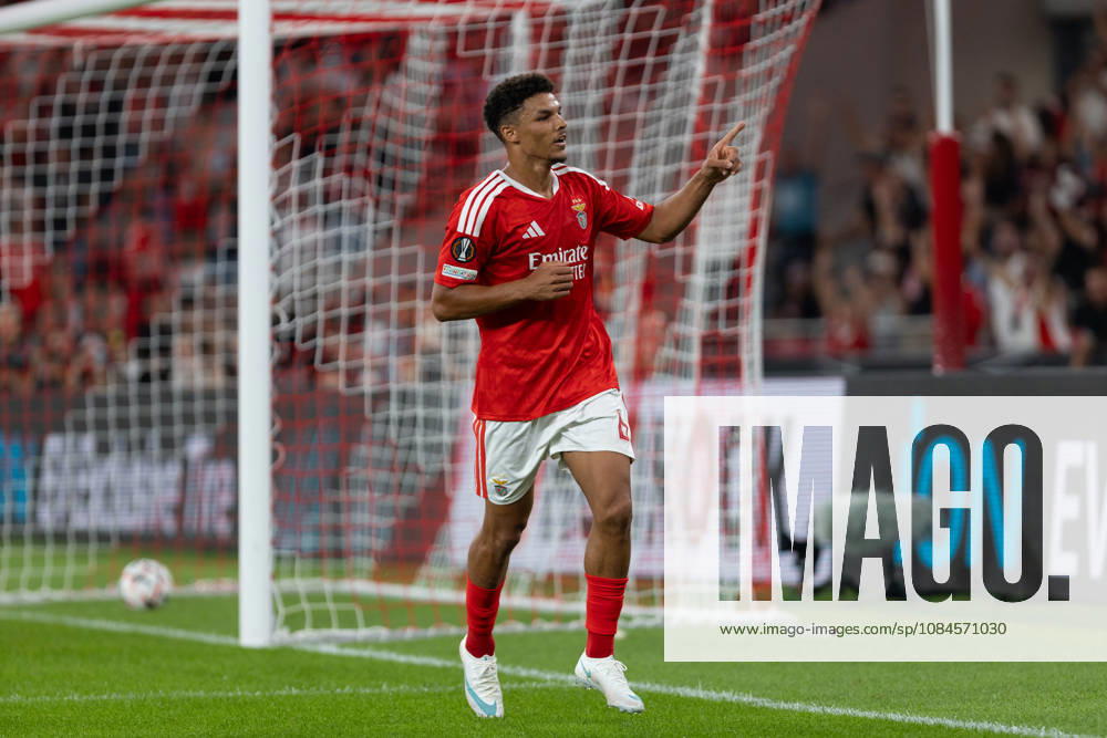 Benfica defender from Denmark ALEXANDER BAH (6) celebrating after scoring a goal during the game for Group FL of Group Phase for UEFA Europa League between Benfica and Celtic at Estadio da Luz Soccer 2026: Benfica Vs Celtic - ZUMAs359 20261015_zsp_s359_004