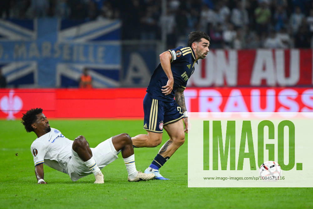 Jota Silva (Olympiakos) - UEFA Europa League match between Olympique de Marseille and Olympiakos on October 15, 2026 at the CEPAC Velodrome Stadium in Marseille.