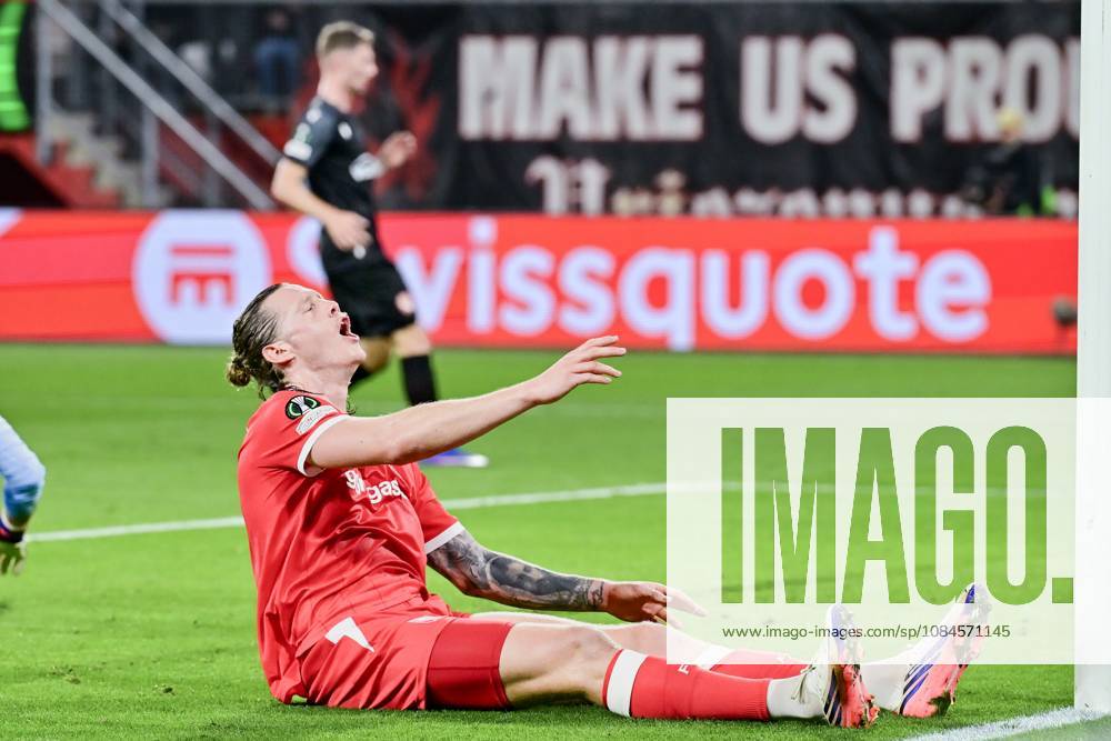 ENSCHEDE , 15Ã10-2026 , Stadium Grolsch Veste , season 2026 2027 , UEFA Conference League football , match between FC Twente and FC Thun , picture shows FC Twente player Wout Weghorst Twente - Thun x208455062x
