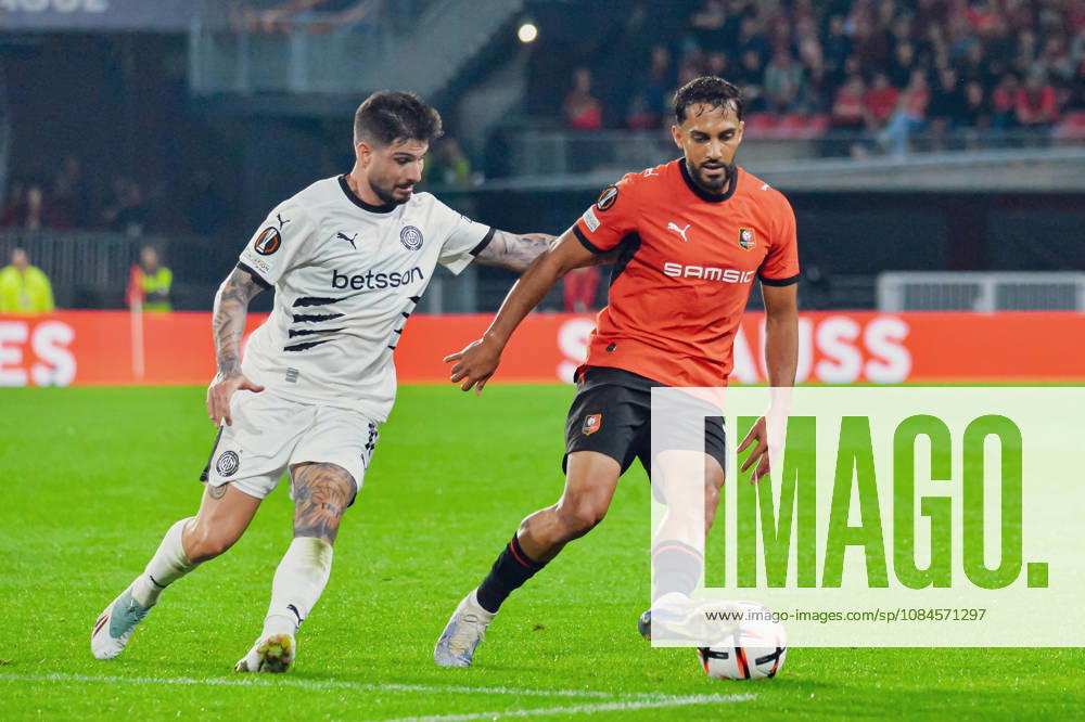 Moussa Al-Tamari (Stade Rennais) Taxiarchis Fountas (OFI Crete)