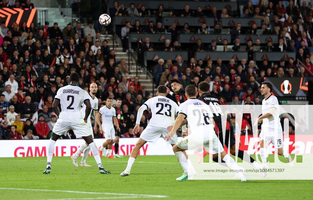 Evanilson of AFC Bournemouth scores a goal to make the score 1-0 Bournemouth v Sturm Graz, UEFA Europa League, Football, Vitality Stadium, Bournemouth, UK - 15 Oct 2026Bournemouth Vitality Stadium United Kingdom