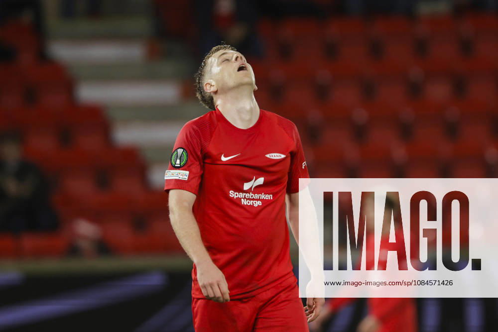 Soccer, Conference League 2026 Brann vs. Lincoln Red Imps, Bergen, October 15, 2026. Brann’s Saevar Atli Magnusson during the Conference League soccer match between SK Brann and Lincoln Red Imps at Brann Stadium. Photo by Paul S. Amundsen, NTB, Bergen, Norway. . RESTRICTEDED USE BY BETTING COMPANIES