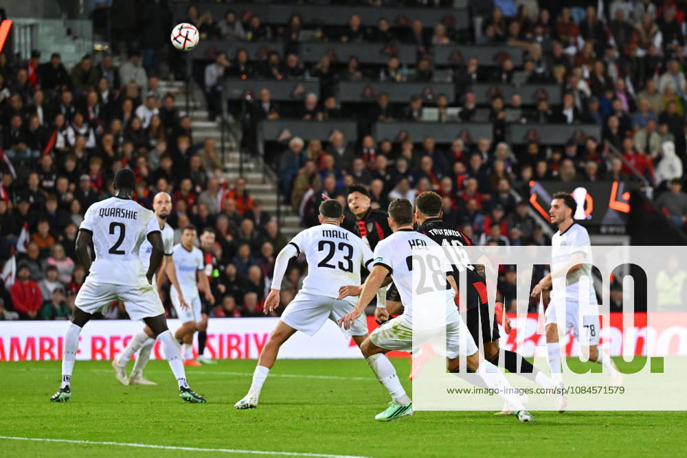 Bournemouth v Sturm Graz, Europa League Goal 1-0 - Evanilson (9) of AFC Bournemouth scores the opening goal during the Europa League match between Bournemouth and Sturm Graz at the Vitality Stadium, Bournemouth, UK on 15 October 2026. Bournemouth Vitality Stadium Dorset UK Editorial use only ,