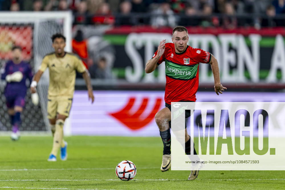 NIJMEGEN - NEC Nijmegen midfielder Darko Nejaömic during the UEFA Europa League match between N.E.C. and Levski Sofia in Stadion De Goffert on 15 October 2026 in Nijmegen, Nederland. (Photo by DeFodi Images) -