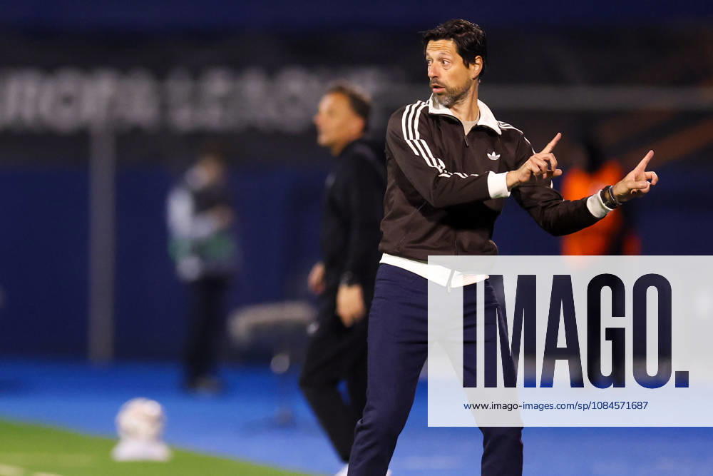 GNK Dinamo v RSC Anderlecht - UEFA Europa League 2026 27 League Phase MD2 Anderlecht Head Coach Vitor Bruno gestures during the UEFA Europa League 2026 27 League Phase MD2 match between GNK Dinamo and RSC Anderlecht at Stadion Maksimir on October 15, 2026 in Zagreb, Croatia. MatijaxHabljak PIXSELL