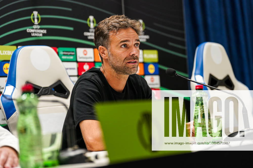 Fussball: Kroatien: UEFA Conference League 2026 2027 - 1. Runde, 15.10.2026 - HNK Hajduk Split vs. AFC Ajax Amsterdam - Stadion Poljud (Split, Kroatien); Pressekonferenz mit Trainer Gonzalo Garcia (Hajduk Split)