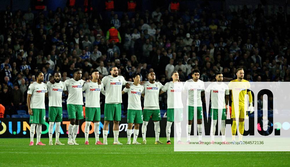 The Kuano Zalgiris team before the UEFA Conference League match between Brighton and Hove Albion and Kuano Zalgiris at the American Express Stadium , Brighton , UK - 15th October 2026 Brighton & Hove Albion vs Kuano Zalgiris UEFA Conference League Football, Amex Stadium, Sussex, United Kingdom - 15 Oct 2026Brighton Amex Stadium Sussex United Kingdom Editorial use only. No merchandising. For Football images FA and Premier League restrictions apply inc. no internet mobile usage without FAPL license - for details contact Football Dataco