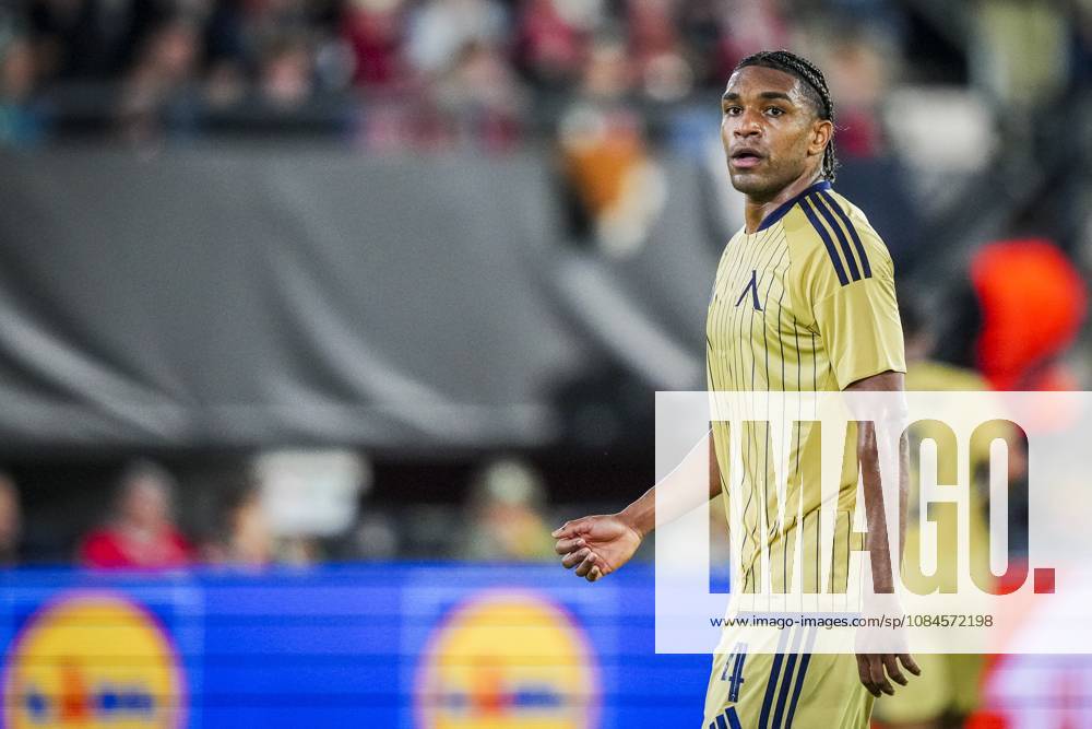 , Stadium De Goffert , season 2026 2027 , UEFA Europa League football , match between NEC Nijmegen and Levski Sofia , picture shows Levski Sofia player Christian Makoun NEC - Levski Sofia x208455795x