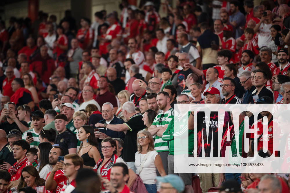 SL Benfica and Celtic FC supporters watch from the stands during the UEFA Europa League league phase matchday two fixture at Estadio da Luz in Lisbon, Portugal, on October 15, 2026. SL Benfica V Celtic FC - UEFA Europa League, Lisbon, Portugal - ZUMAr238 20261015_zip_r238_002