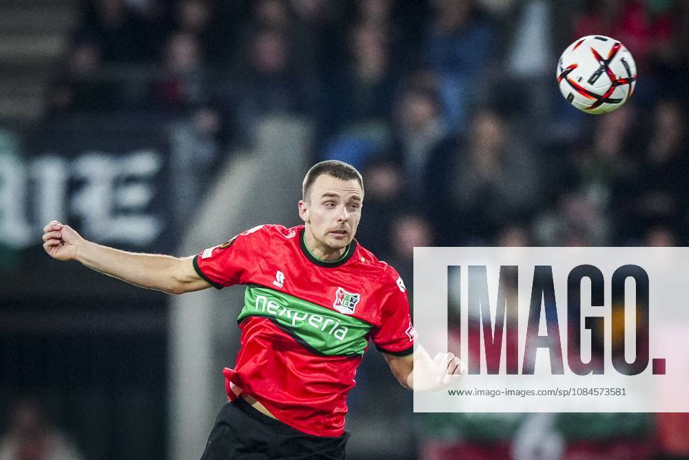 , Stadium De Goffert , season 2026 2027 , UEFA Europa League football , match between NEC Nijmegen and Levski Sofia , picture shows NEC Nijmegen player Darko Mejasmic NEC - Levski Sofia x208456705x