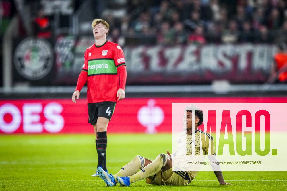 , Stadium De Goffert , season 2026 2027 , UEFA Europa League football , match between NEC Nijmegen and Levski Sofia , picture shows Levski Sofia player Reinaldo NEC - Levski Sofia x208456709x