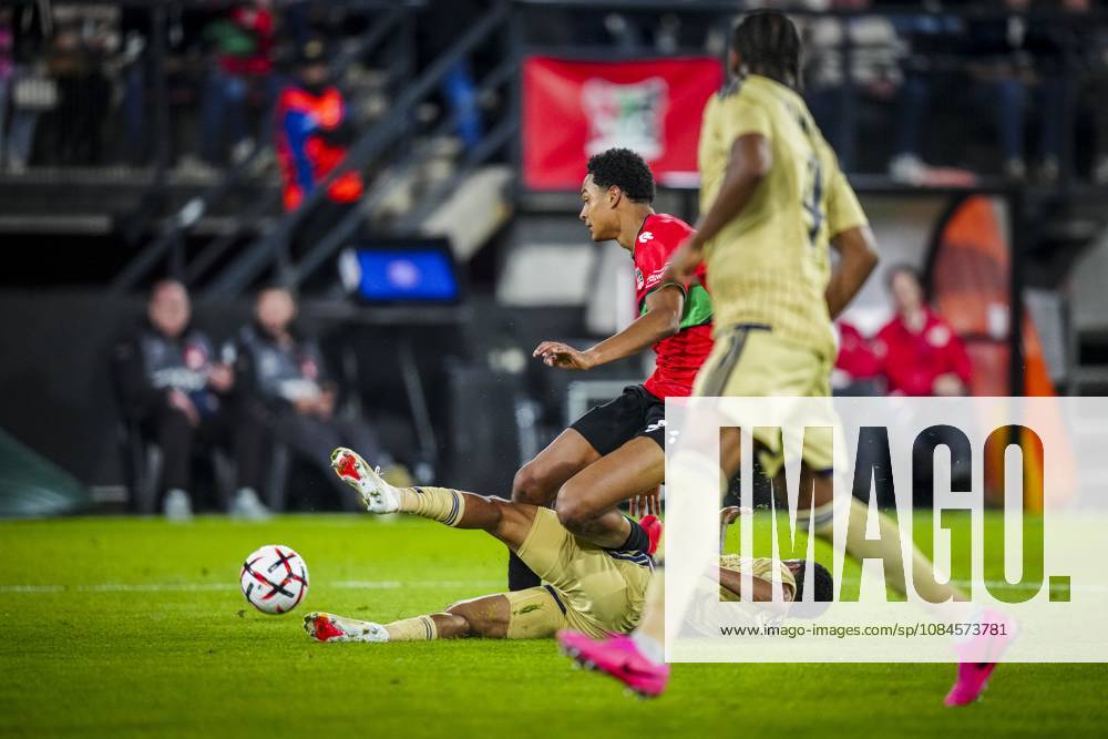, Stadium De Goffert , season 2026 2027 , UEFA Europa League football , match between NEC Nijmegen and Levski Sofia , picture shows NEC Nijmegen player Kevin Kers NEC - Levski Sofia x208456723x