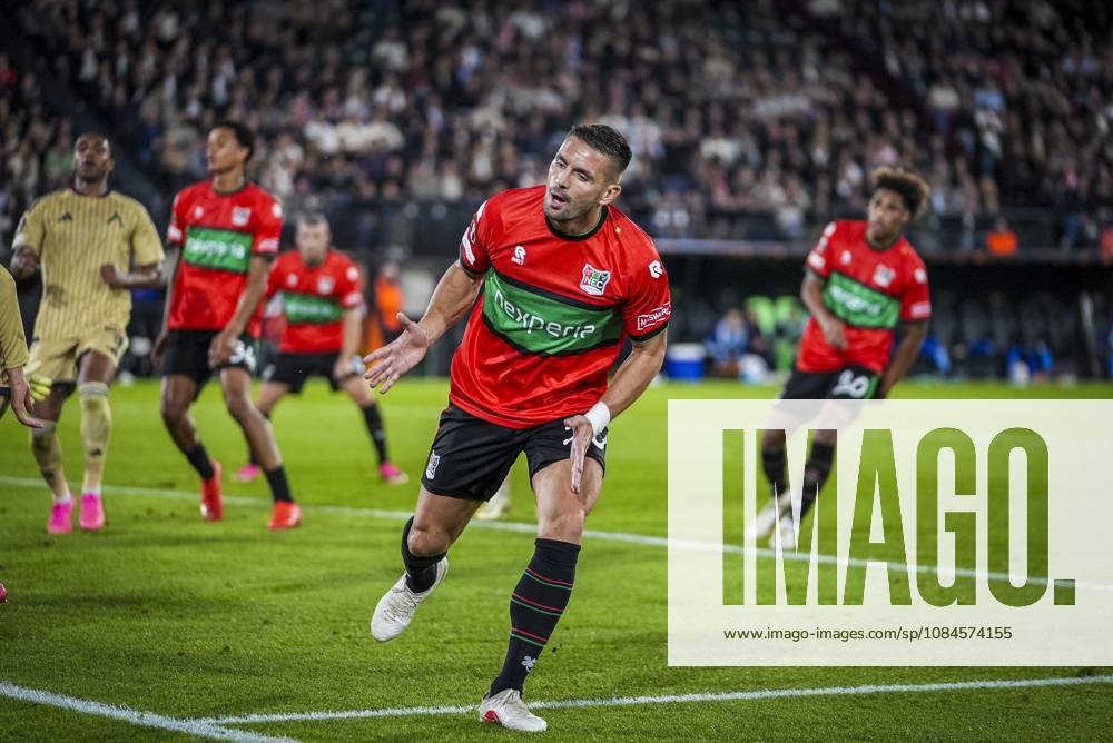 , Stadium De Goffert , season 2026 2027 , UEFA Europa League football , match between NEC Nijmegen and Levski Sofia , picture shows NEC Nijmegen player Dusan Tadic NEC - Levski Sofia x208456813x