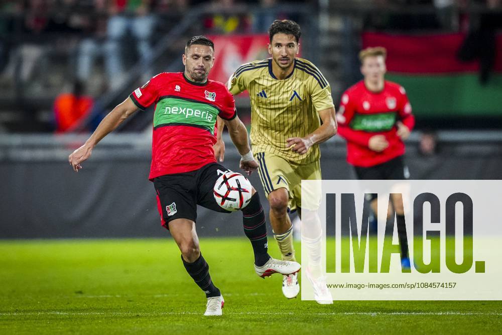 , Stadium De Goffert , season 2026 2027 , UEFA Europa League football , match between NEC Nijmegen and Levski Sofia , picture shows NEC Nijmegen player Dusan Tadic NEC - Levski Sofia x208456814x