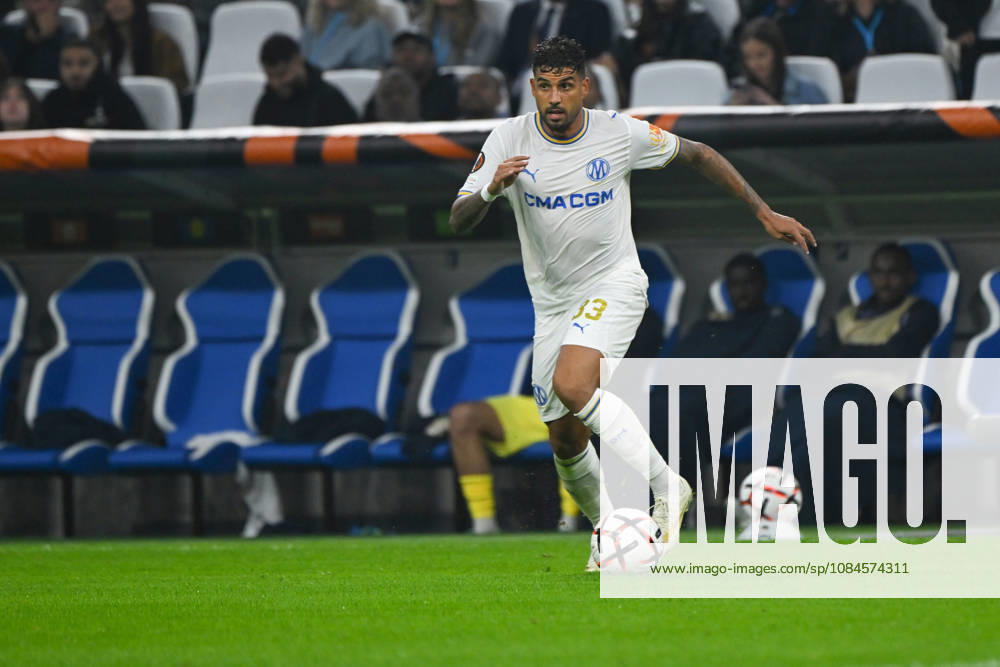 Emerson (OM) - UEFA Europa League match between Olympique de Marseille and Olympiakos on October 15, 2026 at the CEPAC Velodrome Stadium in Marseille.