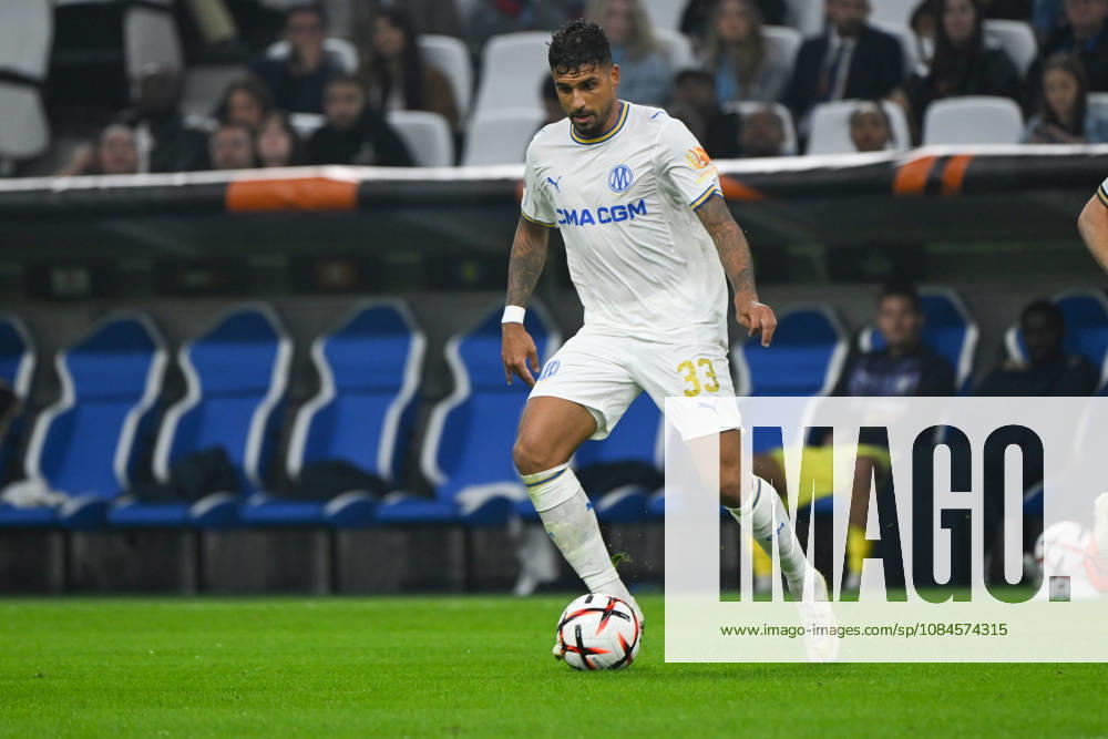 Emerson (OM) - UEFA Europa League match between Olympique de Marseille and Olympiakos on October 15, 2026 at the CEPAC Velodrome Stadium in Marseille.