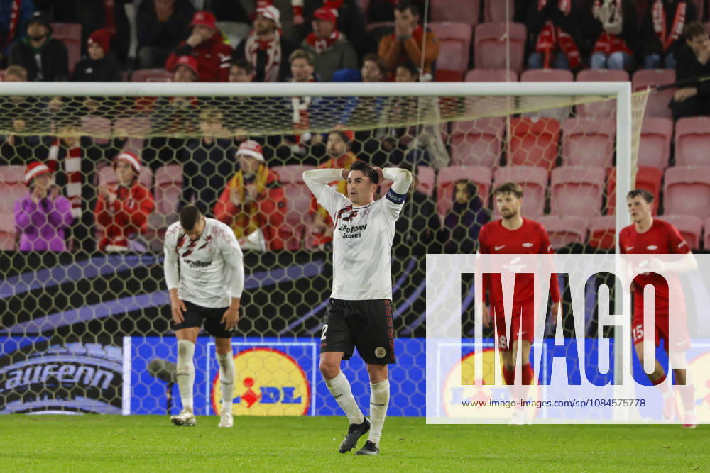 Soccer, Conference League 2026 Brann Lincoln Red Imps Bergen 20261015 Lincoln Red Imps Graeme Torrilla during the Conference League soccer match between SK Brann and Lincoln Red Imps at Brann Stadium Photo by Paul S. Amundsen, NTB, Bergen, Norway RESTRICTED USE FOR BETTING COMPANIES