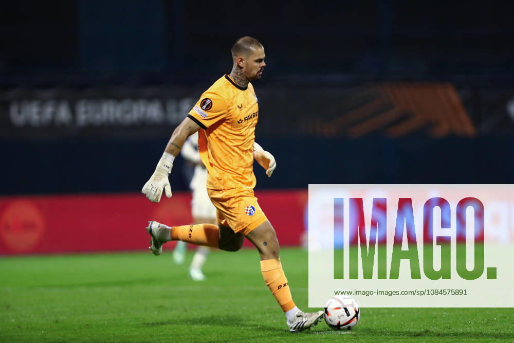 Zagreb, Croatia, 15th October 2026. UEFA Europa League. League phase, Matchday 2, Dinamo Zagreb vs Anderlecht at Maksimir Stadium, Zagreb. Dominik KOTARSKI (24). UEFA Europa League, Dinamo Zagreb vs Anderlecht.