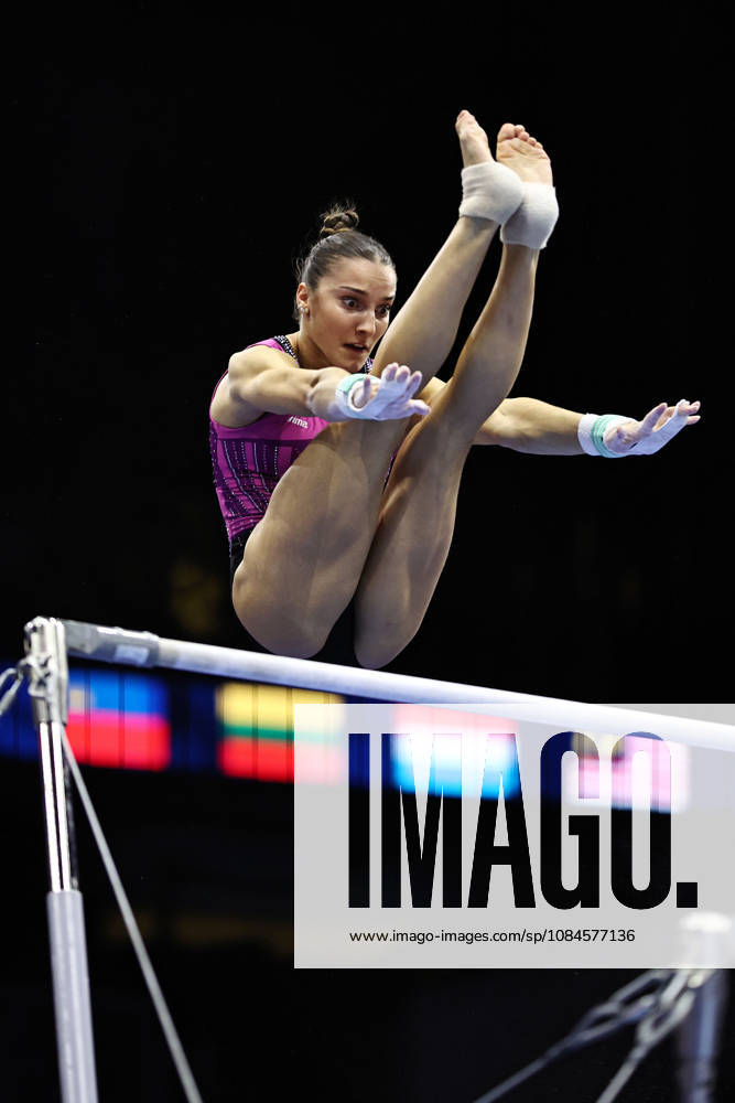 Helen Kevric, GER, during podiumtraining at 2026 Worlds in Rotterdam; 15 10 2026;
