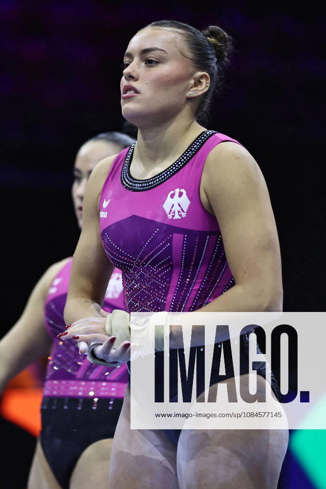 Emma Malewski, GER, during podiumtraining at 2026 Worlds in Rotterdam; 15 10 2026;