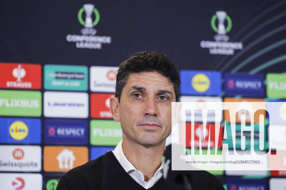 Soccer, Conference League 2026: Lincoln Red Imps Defeat Bergen 20261015 Lincoln Red Imps coach Juan Jose Bezares Alarcon during a press conference after the Conference League soccer match between SK Brann and Lincoln Red Imps at Brann Stadium. Photo by Paul S. Amundsen, NTB, Bergen, Norway. . RESTRICTEDED USE BY BETTING COMPANIES