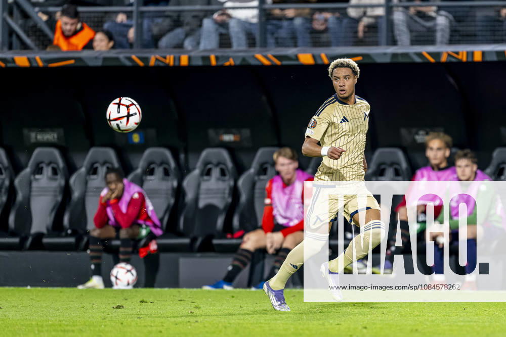NIJMEGEN - Levski Sofia attacker Armstrong Oko-Flex during the UEFA Europa League match between N.E.C. and Levski Sofia at Stadion De Goffert on 15 October 2026 in Nijmegen, Nederland. (Photo by DeFodi Images) -