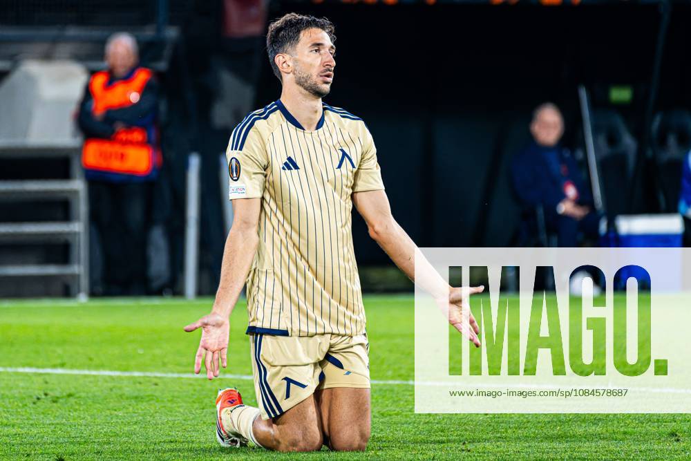 NIJMEGEN - Marko Grujic of Levski Sofia gestures during the UEFA Europa League match between NEC Nijmegen and Levski Sofia at the Goffertstadion on October 15, 2026, in Nijmegen, the Netherlands. KEVIN SENDERS ANP UEFA Europa League 2026 27 ANPxSportx xMarcelxterxBalsxIVx 572568118 originalFilename: 572568118