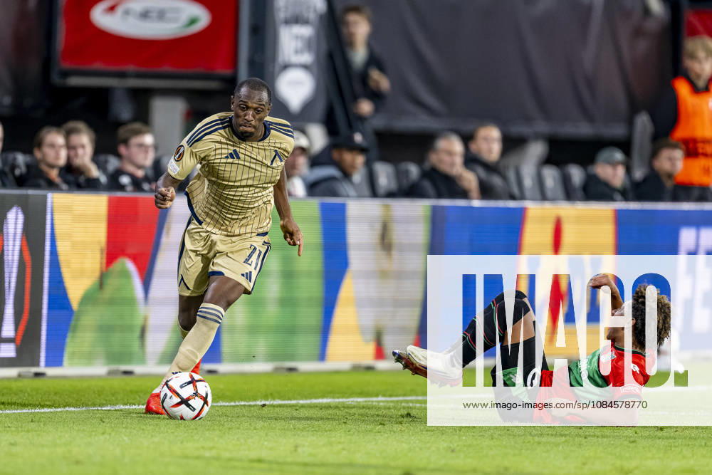 NIJMEGEN - Levski Sofia defender Aldair Neves during the UEFA Europa League match between N.E.C. and Levski Sofia at Stadion De Goffert on 15 October 2026 in Nijmegen, Nederland. (Photo by DeFodi Images) -