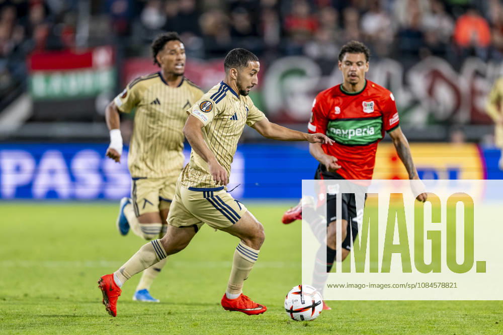 NIJMEGEN - Levski Sofia midfielder Mazire Soula during the UEFA Europa League match between N.E.C. and Levski Sofia at Stadion De Goffert on 15 October 2026 in Nijmegen, Nederland. (Photo by DeFodi Images) -