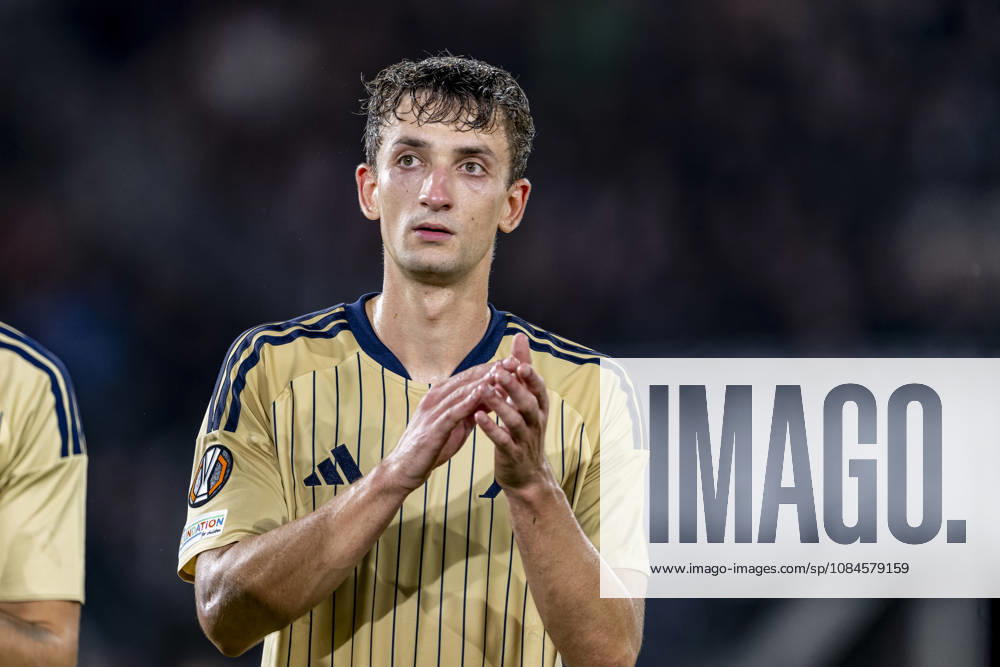 NIJMEGEN - Levski Sofia midfielder Gaöper Trdin during the UEFA Europa League match between N.E.C. and Levski Sofia at Stadion De Goffert on 15 October 2026 in Nijmegen, Nederland. (Photo by DeFodi Images) -